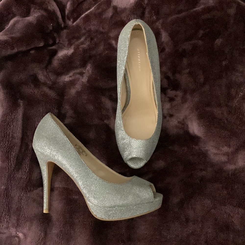 Attention Glitter Heels